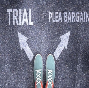 shoes - trial or plea bargain?