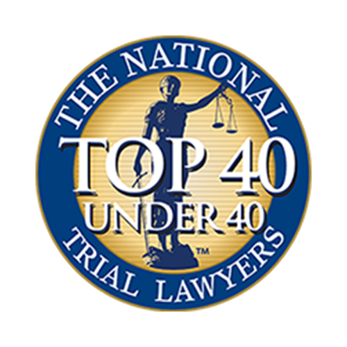 Top 40 Under 40 Trial Lawyers by The National Trial Lawyers